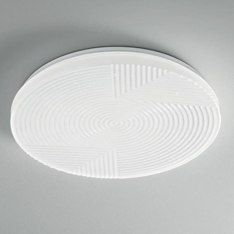 STREAM LED CEILING LAMP WHITE 40W 6000LM CCT IP44 50X50X8CM